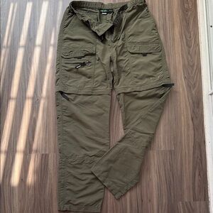 Eastern Mountain Sports Olive Outdoor Women's Elastic Waist Pants